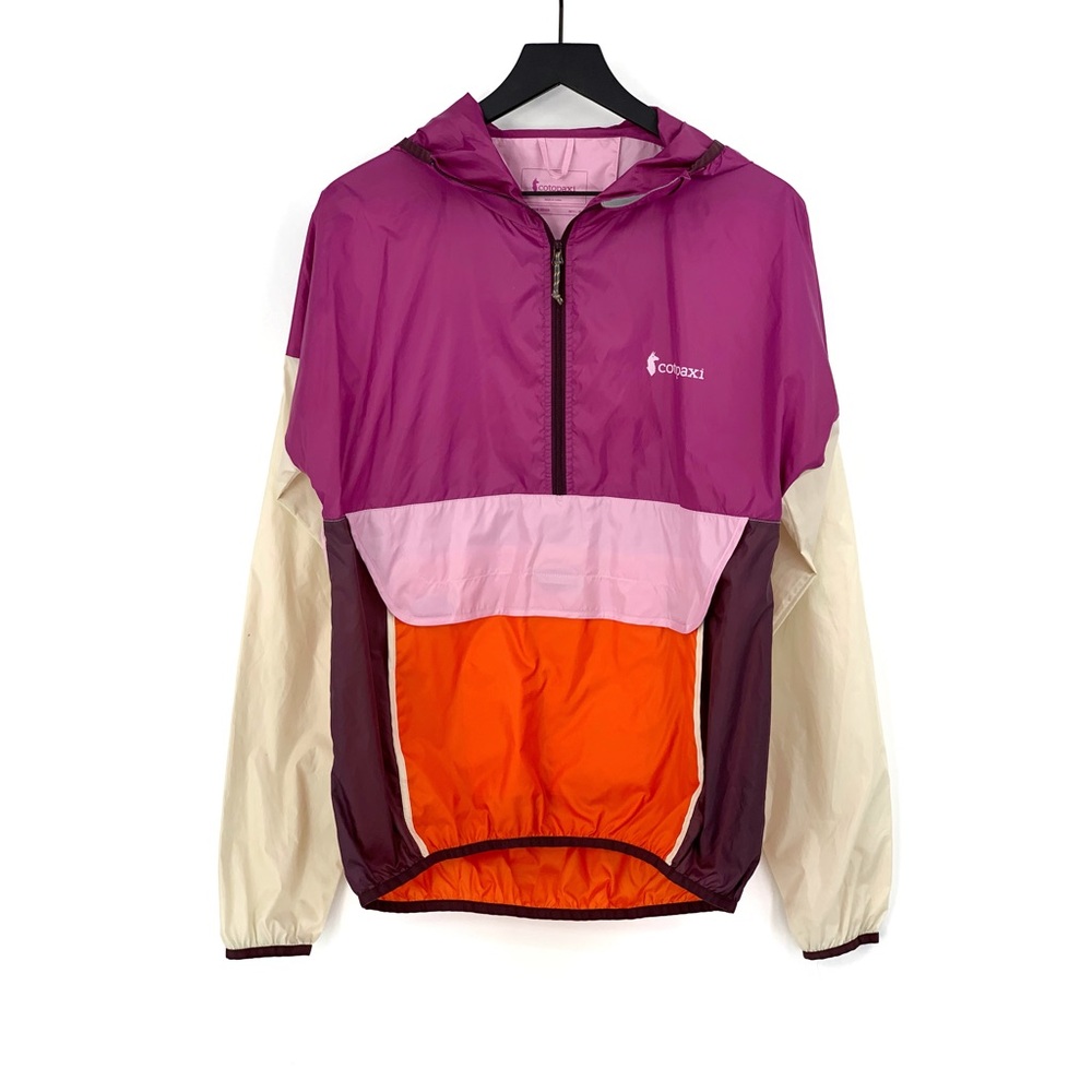 cotopaxi Purple Pink Orange Colorblock Windbreaker Jacket